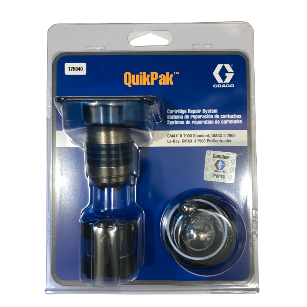 Ремкомплект QuikPak для насоса Graco GMAX II 7900 (Артикул 17H840)