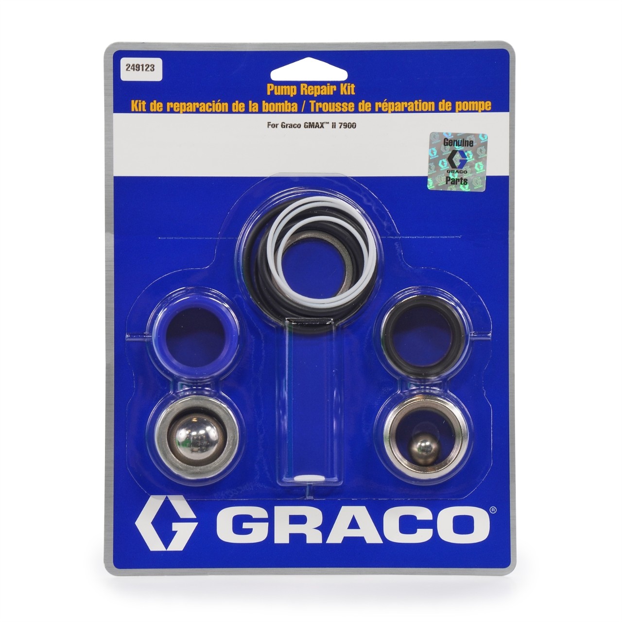 Ремкомплект насоса Graco GMAX 7900 / DutyMax (Артикул 249123)